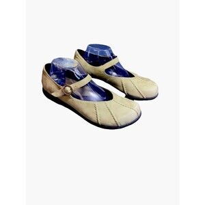 Dansko Giselle Green Nubuck Leather Mary Jane Shoes Womens Size 41 EU/USA 11